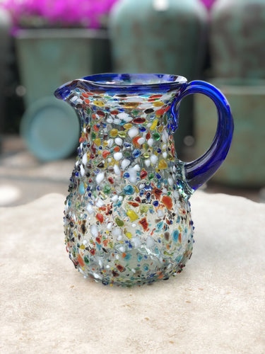 Handblown Alegría Glass Pitcher - Glasswear