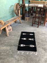 Load image into Gallery viewer, Handwoven Arroyo natural wool rug, made by hand in Oaxaca Mexico.